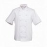 Kochjacke, kurzarm