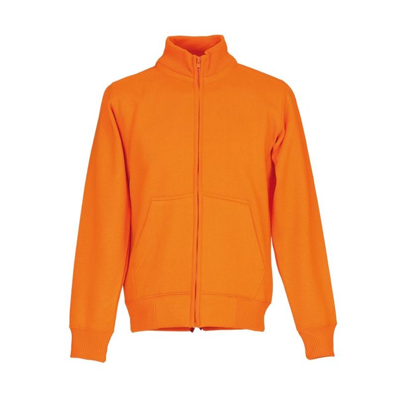 Stehkragen-Sweat-Jacke Stehkragen-Sweat-Jacke