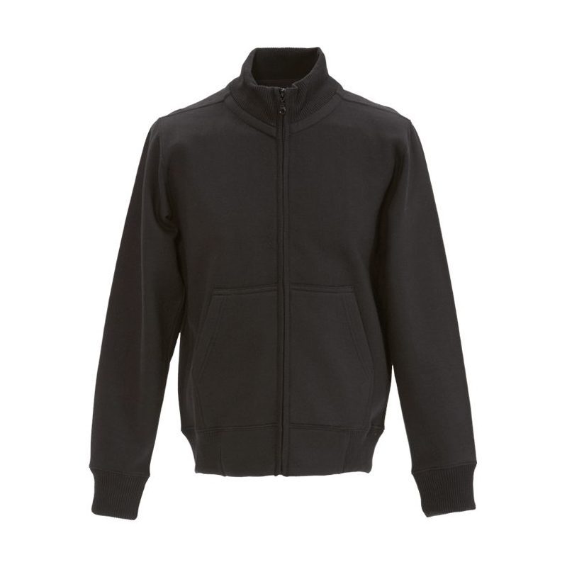 Stehkragen-Sweat-Jacke Stehkragen-Sweat-Jacke