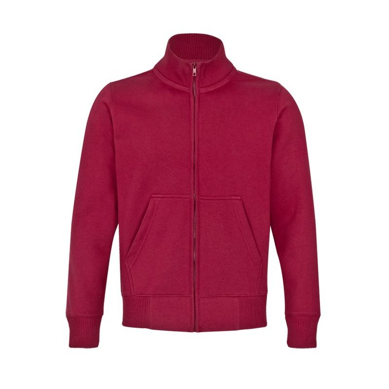 Stehkragen-Sweat-Jacke Stehkragen-Sweat-Jacke