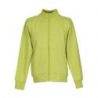 Stehkragen-Sweat-Jacke