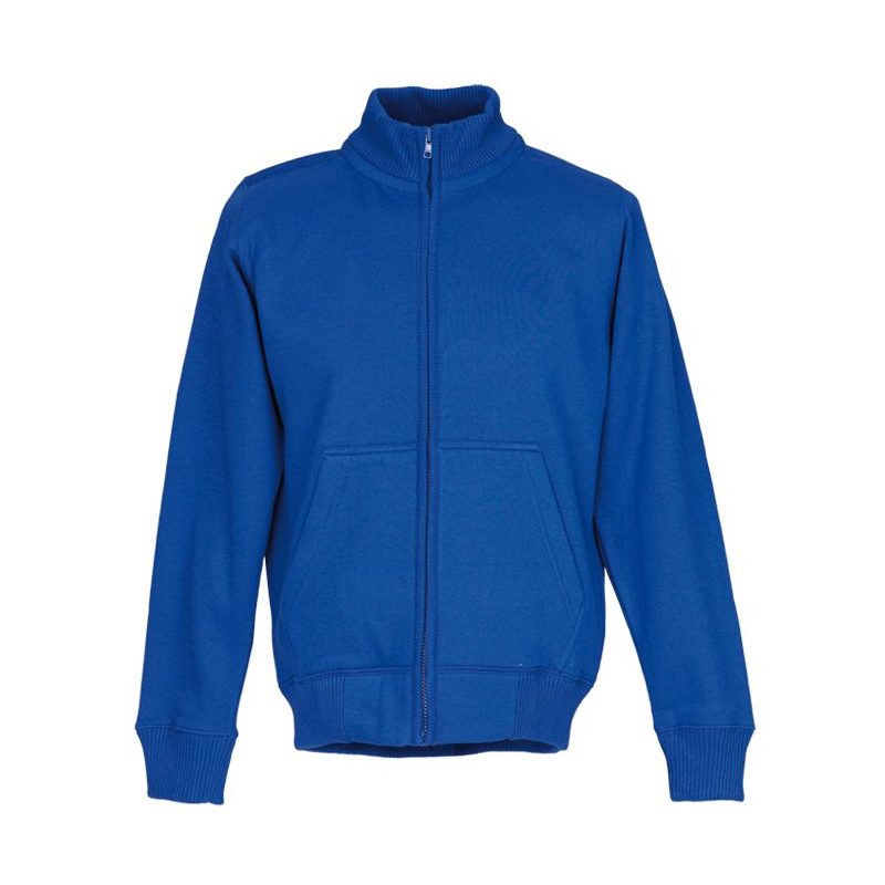 Stehkragen-Sweat-Jacke Stehkragen-Sweat-Jacke