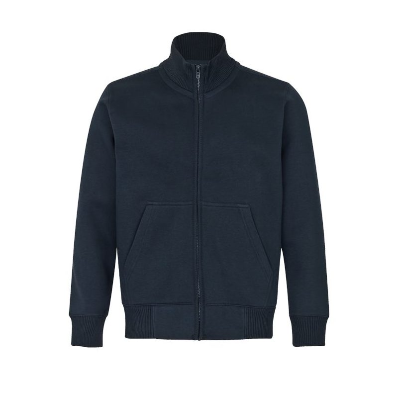 Stehkragen-Sweat-Jacke Stehkragen-Sweat-Jacke