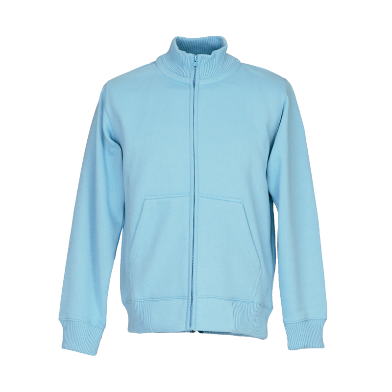 Stehkragen-Sweat-Jacke Stehkragen-Sweat-Jacke