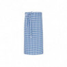 Checked apron 80x100cm